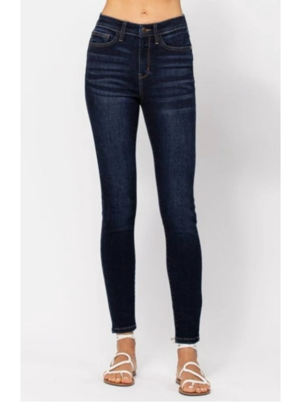 Judy Blue Jeans Women’s 15/32 Dark Indigo Skinny Fit LIKE NEW!